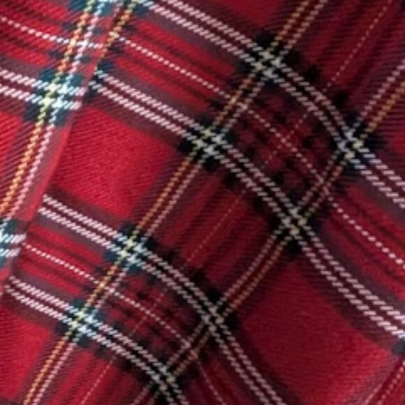 Red Tartan Plaid Dress, Orvis, Jessica Howard, size 12 - Picture 11 of 14
